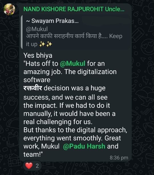 Rakhtveer Testimonial